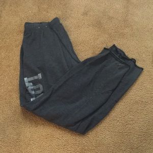 Grey PINK Sweatpants